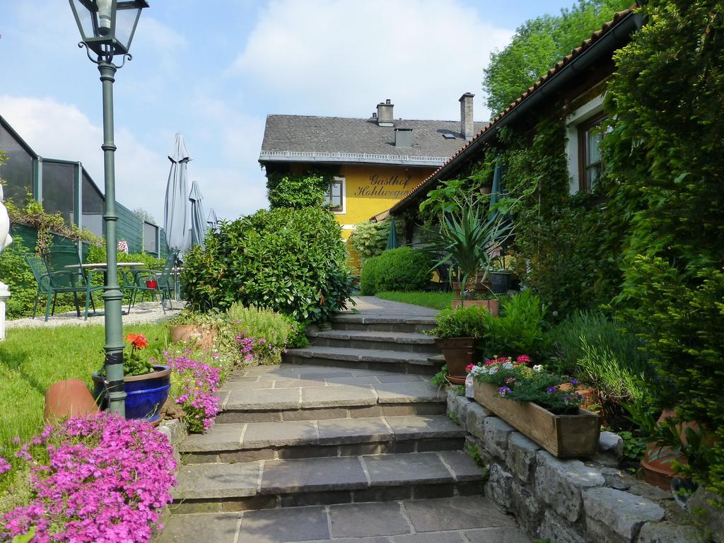 Gasthof Hohlwegwirt ハライン エクステリア 写真