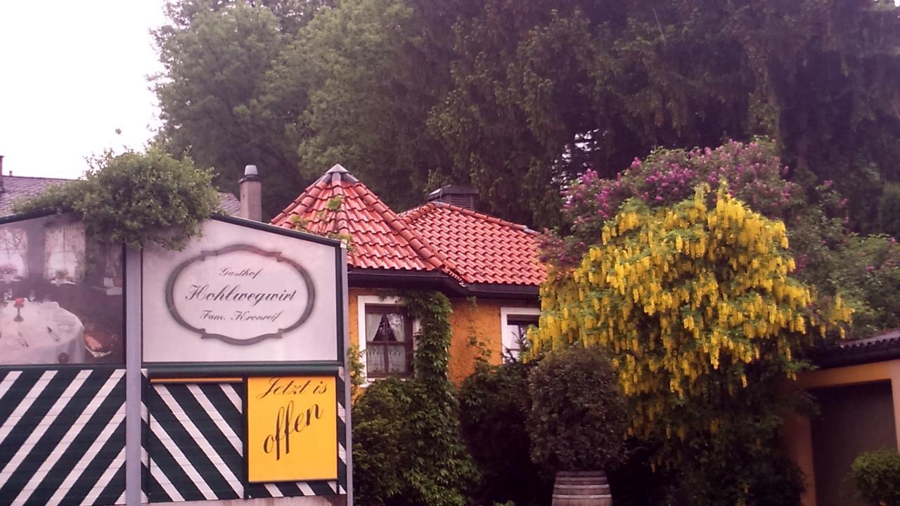 Gasthof Hohlwegwirt ハライン エクステリア 写真